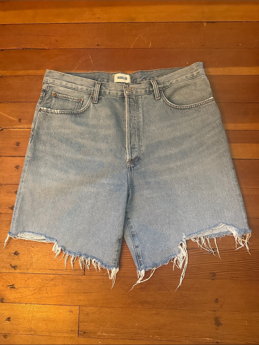 Agolde Indra Bermuda Shorts